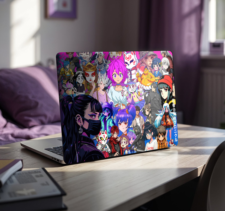 Anime liki nalepka za prenosnik - TenStickers