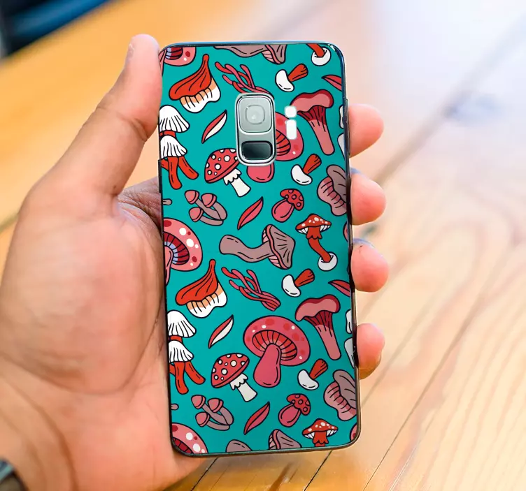 Barvit koncept gob nalepka Samsung - TenStickers