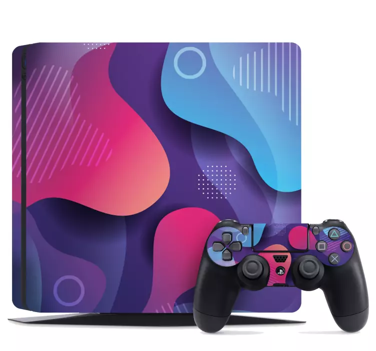 Nalepka za pisano tapeta ps4 - TenStickers