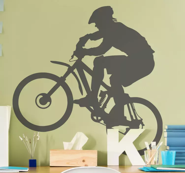 Nalepka za motorno kolo bmx silhouette - TenStickers
