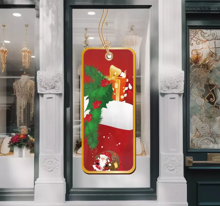 Božična nalepka - TenStickers