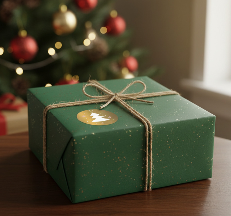 Božična nalepka for gifts - TenStickers