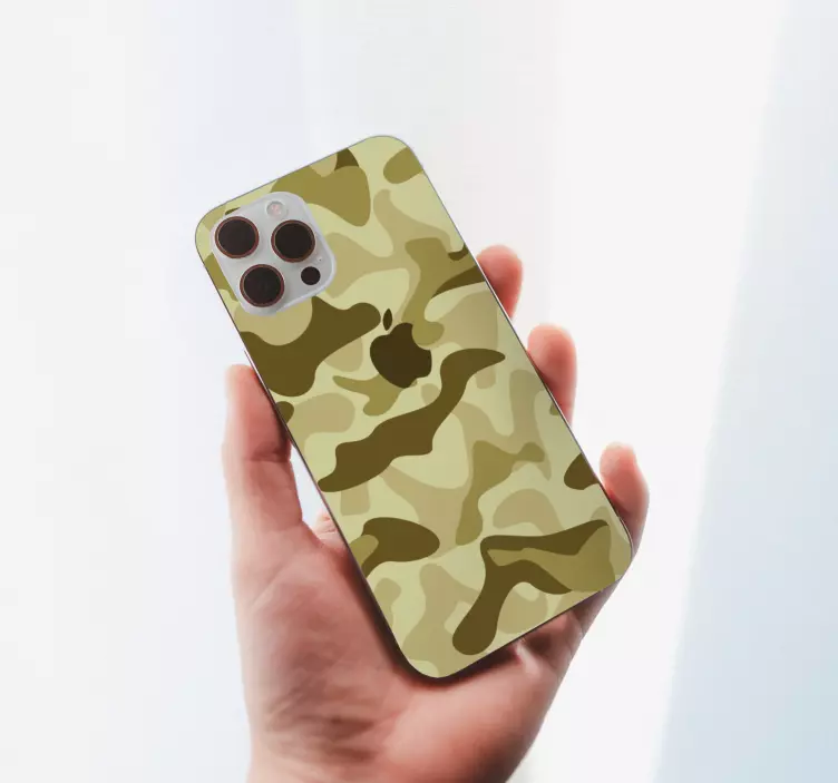 Camouflage print nalepka živali - TenStickers