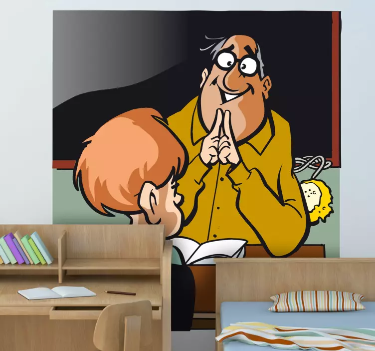 čas za učenje otroške nalepke - TenStickers