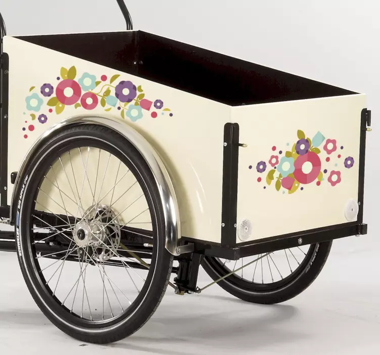 Nalepka vinil bike christiania bike - TenStickers