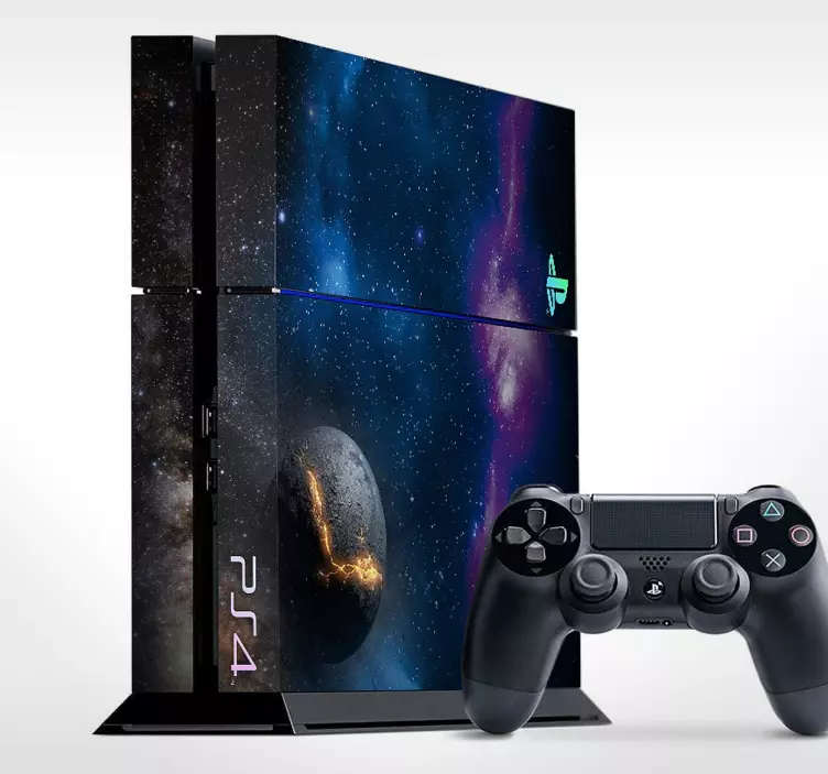 Cosmos galaksija playstation 4 koža - TenStickers