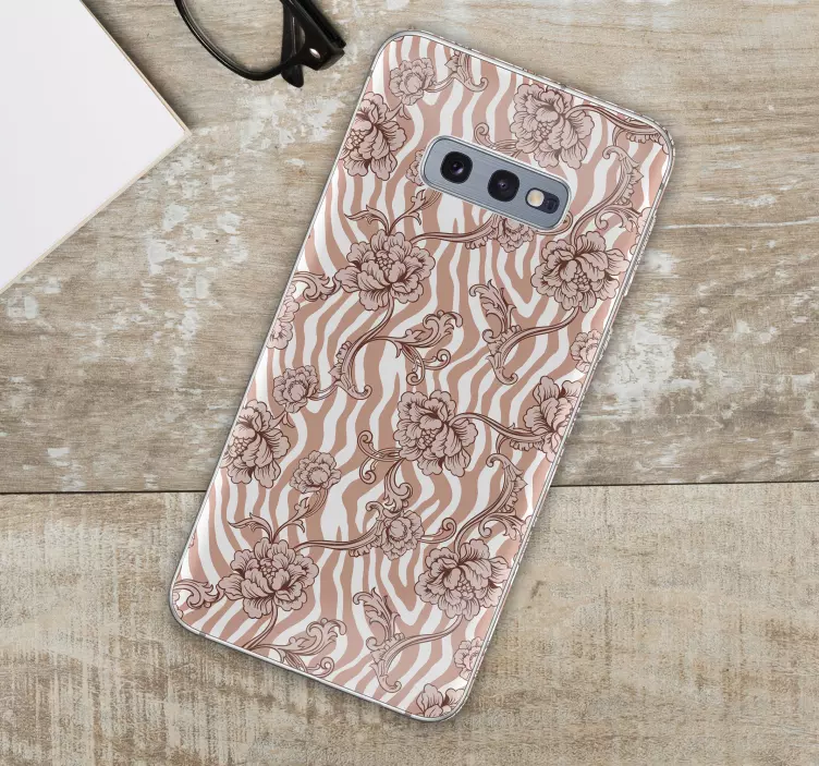 Cvetlični motiv nalepka Samsung - TenStickers