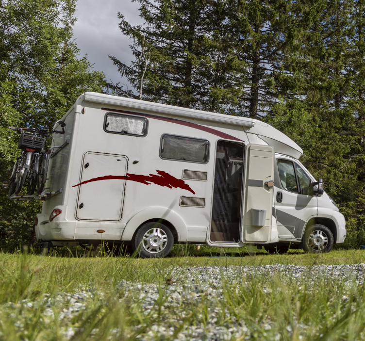 Okrasna stenska nalepka za dekoracijo stranskih prikolic - TenStickers