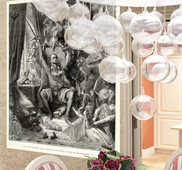 Dekorativni vinil kijote doré - TenStickers