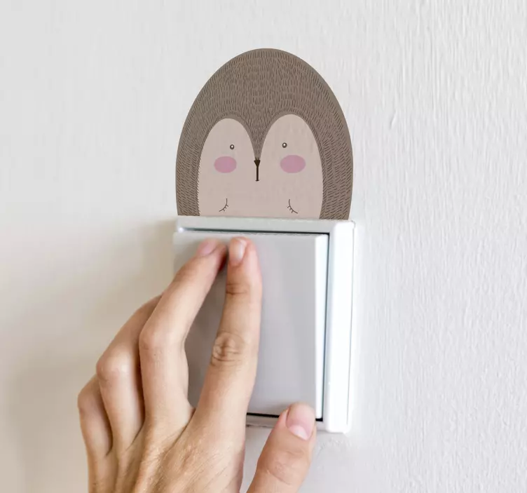 Dišavnice, narisane z nalepko stikala z imenom - TenStickers