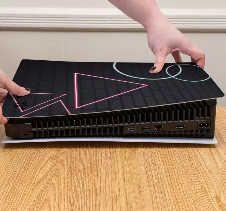 Geometric shapes on surface ps5 nalpeka - TenStickers