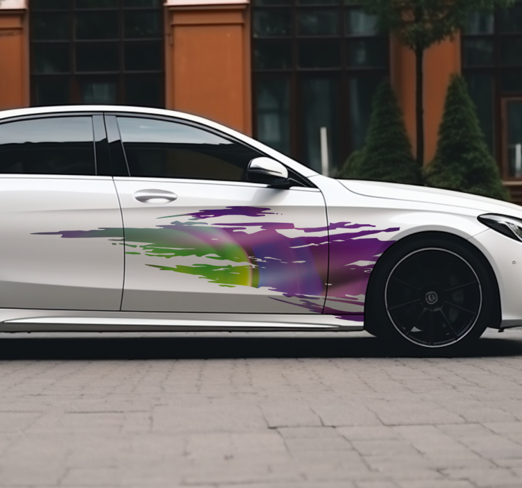 Hitro prebujanje avtomobilske nalepka - TenStickers