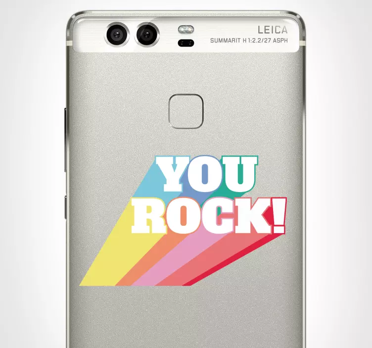 Huawei dekoracija nalepke rock nalepke - TenStickers