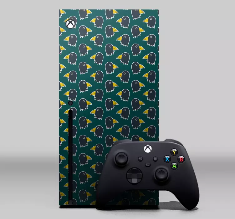 Igriv dizajn ptic nalepka za XBOX - TenStickers