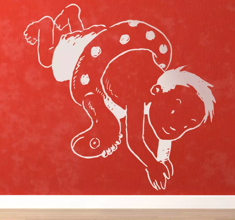 Igriv otroški dizajn nalepka za otroke - TenStickers