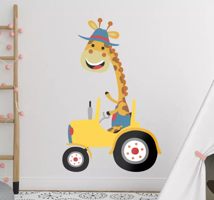 Nalepka za konturo traktorja - TenStickers