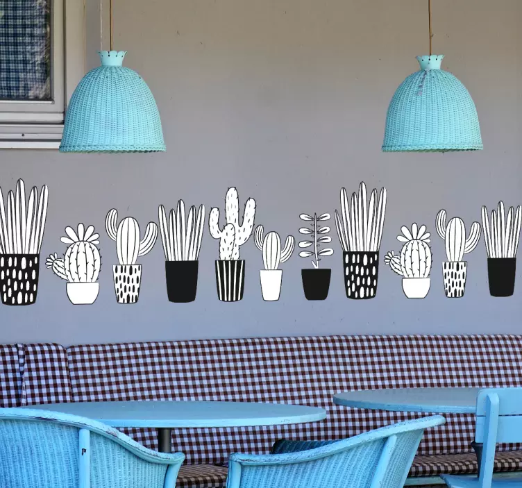 Nalepka za stene okrasnih rastlin - TenStickers