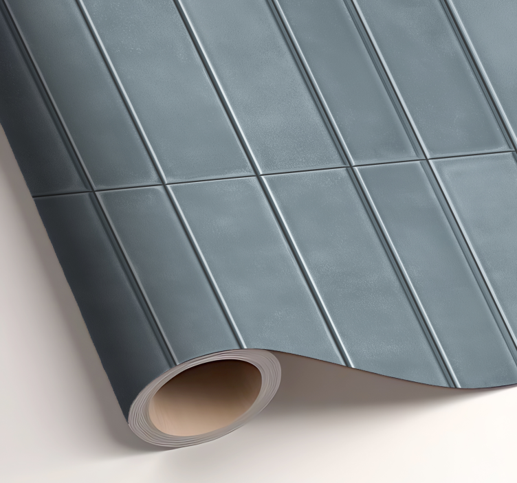 Imitacija modrih ploščic nalepka živali - TenStickers