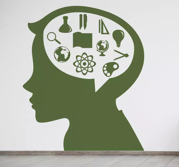 Izobraževanje otroška stena nalepka - TenStickers