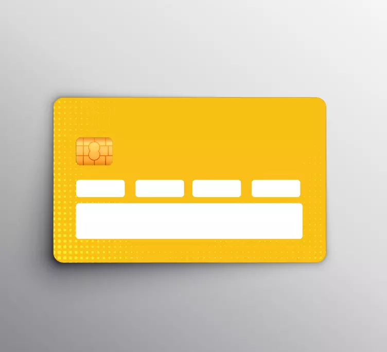 Nalepka na rumeni poltonski črti - TenStickers