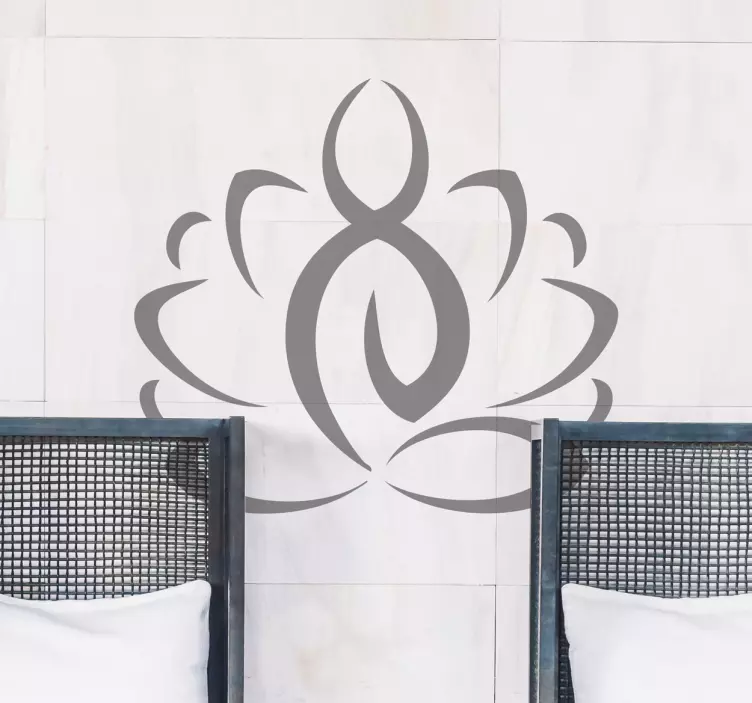 Nalepka za steno jogo ikonografije - TenStickers