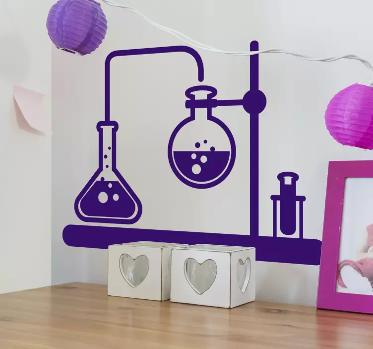 Nalepka znanosti o kemiji - TenStickers