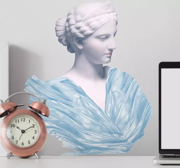 Klasični ženski prsi umetniška nalepka - TenStickers