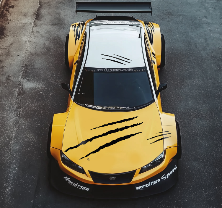 Komplet prask nalepka za avto - TenStickers