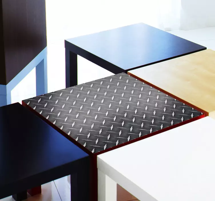 Kovinska tekstura nima nalepke - TenStickers