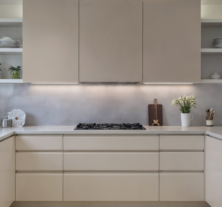 Kremna barva nalepka za kuhinjo - TenStickers