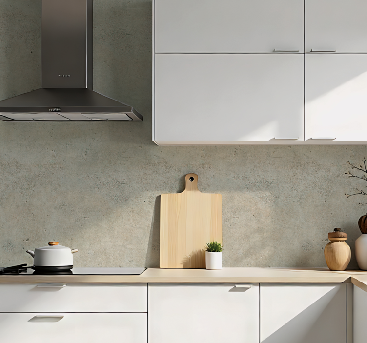 Kremni kamniti odtenki nalepka za kuhinjo - TenStickers