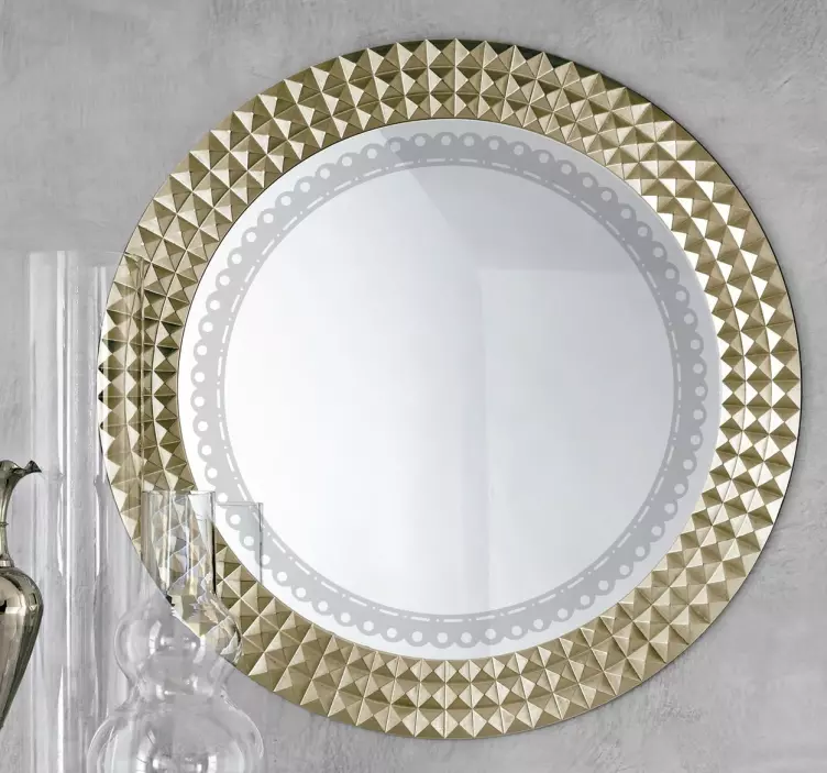 Krog oris ornamental decal - TenStickers