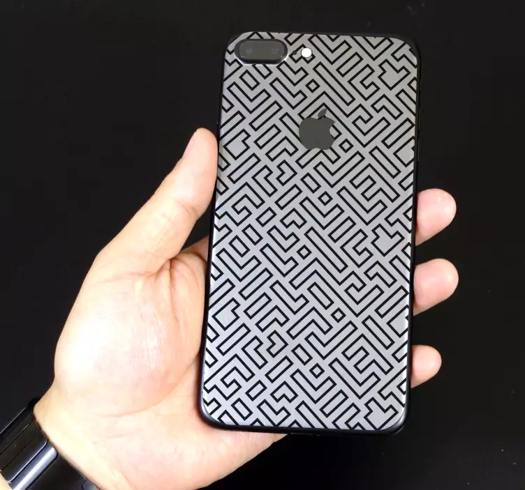 Nalepka iphone labirint (iphone) - TenStickers