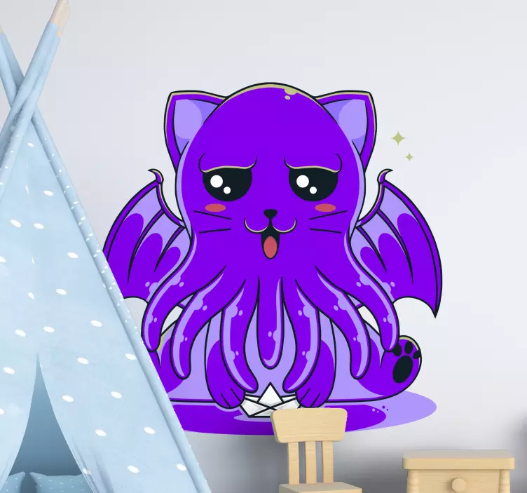 Ljubko mitsko bitje nalepka za otroke - TenStickers