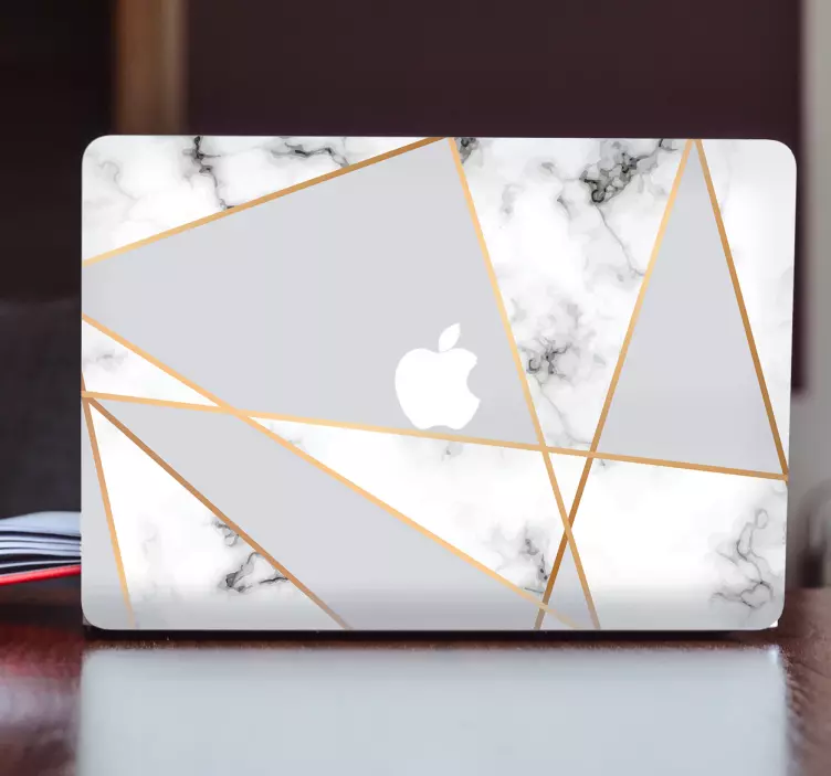 Macbook lepilni marmor - TenStickers
