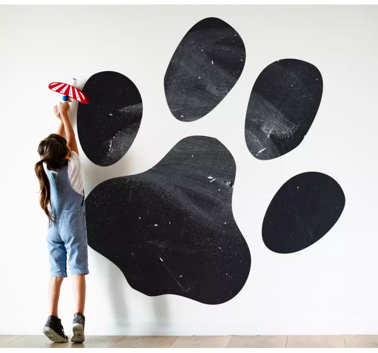 Mačka tačka luštna oblika napišite na nalepki - TenStickers