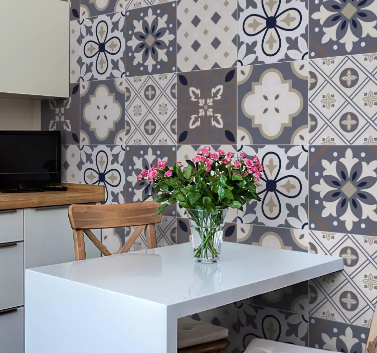 Vinilna nalepka za ploščice madia - TenStickers