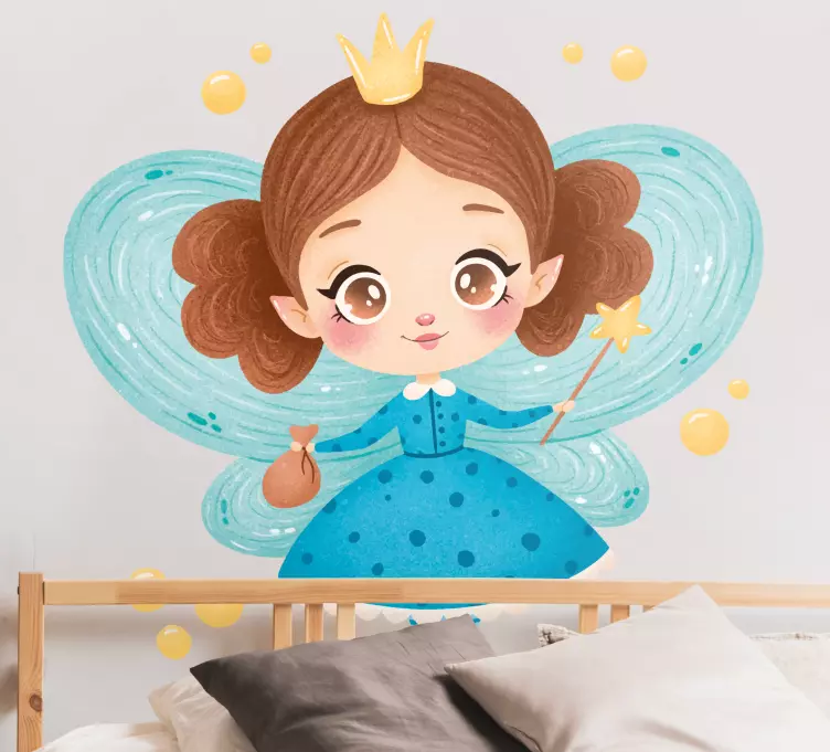 Mala vilinska leteča pravljica - TenStickers