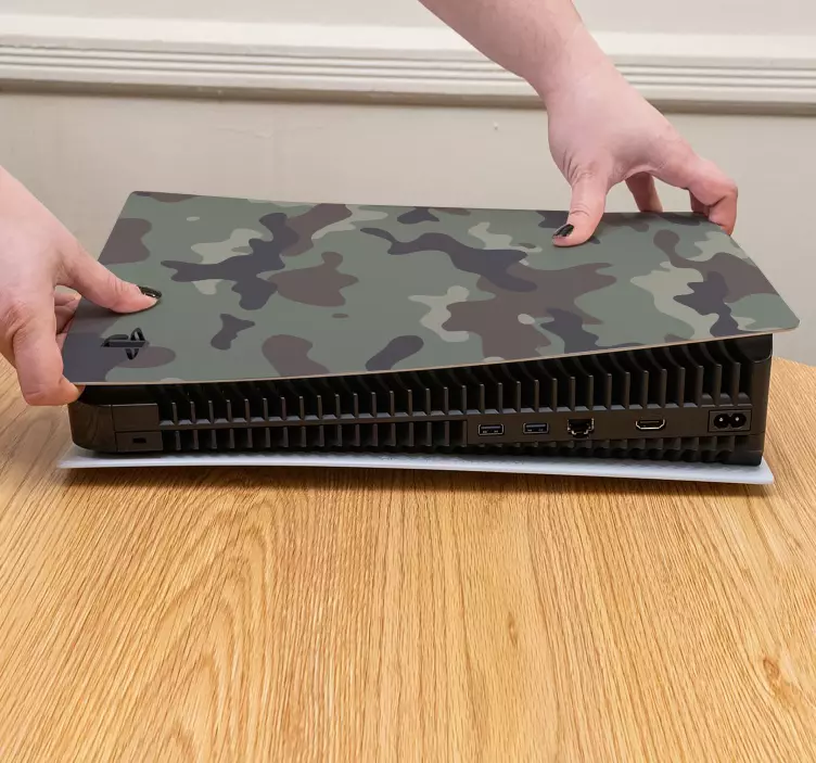 Maskirne nalepke za zavijanje kože ps5 - TenStickers