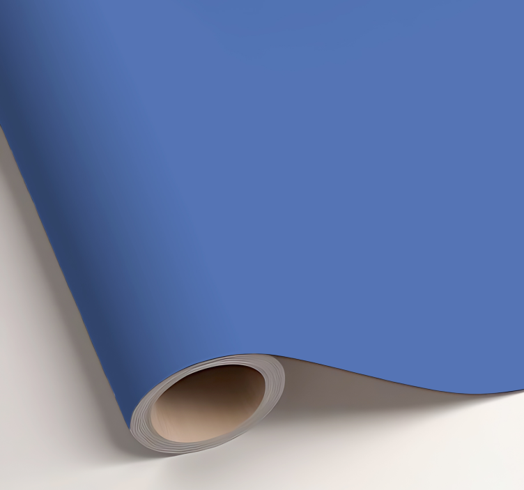 Mat modra enobarvna nalepka za rjuhe - TenStickers