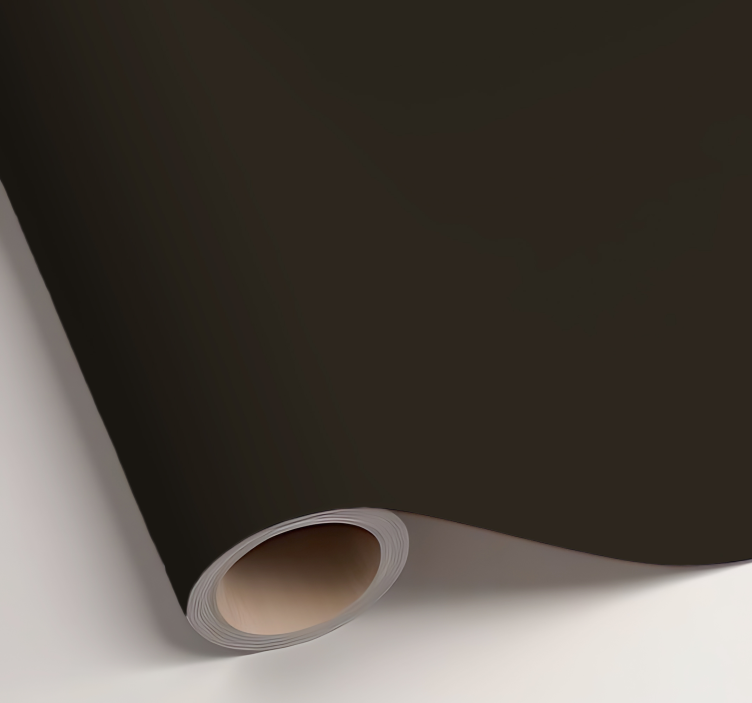 Mat temno rjava enobarvna nalepka za rjuhe - TenStickers