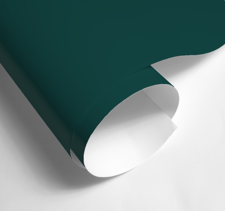 Mat temno zelena enobarvna nalepka za rjuhe - TenStickers