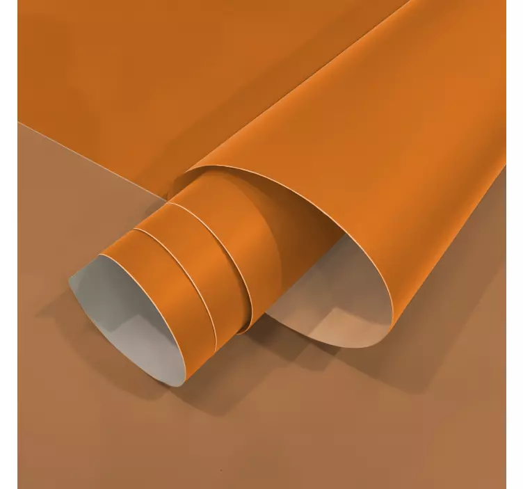 Matno oranžno Nalepka za pohištvo - TenStickers