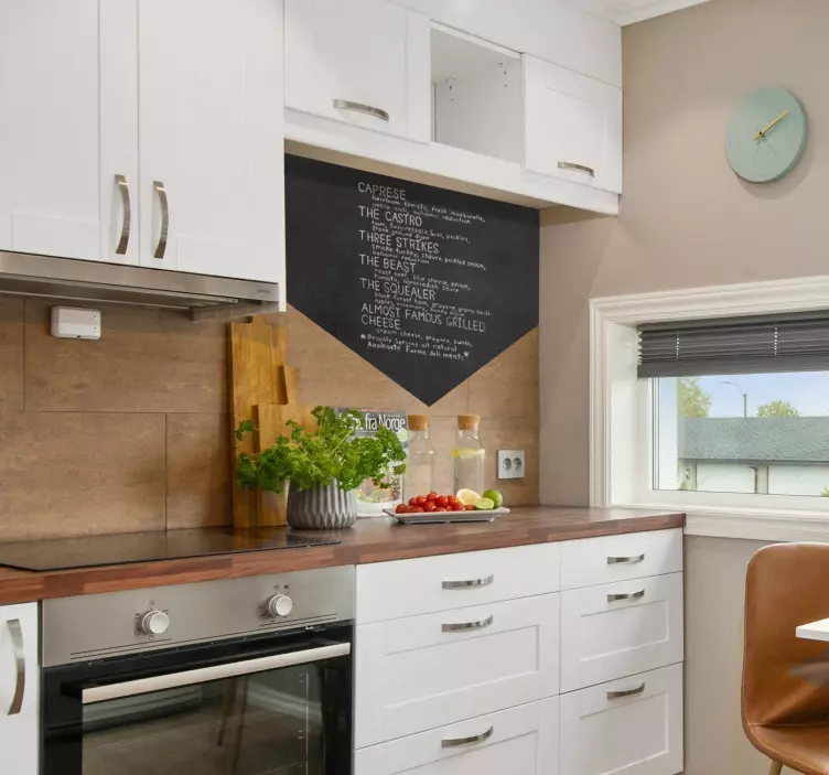 Meni dekorativna nalepka s klopi - TenStickers