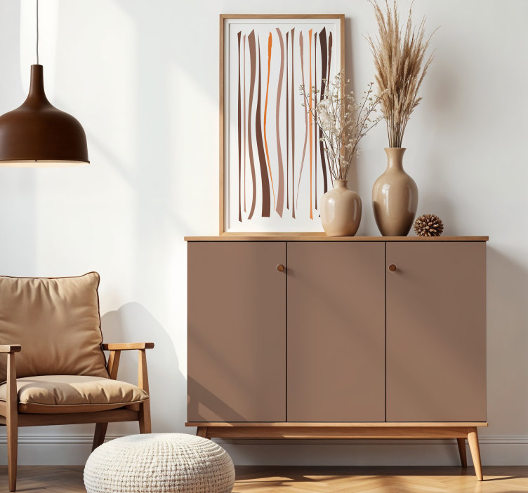 mocha mousse Nalepka za pohištvo - TenStickers