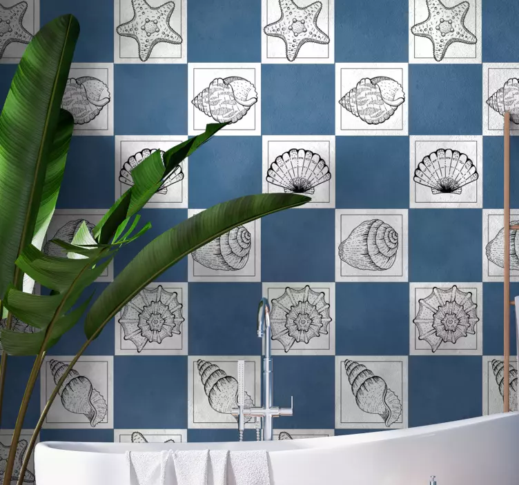 Nalepka za morsko življenje in školjke - TenStickers