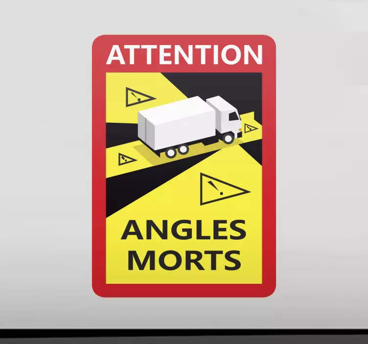 Nalepka "angles morts" mrtvih kotov - TenStickers