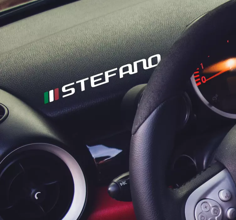 Nalepka avtomobilske nalepke na armaturni plošči - TenStickers