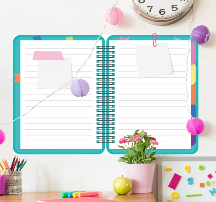 Nalepka bele plošče za prenosni računalnik - TenStickers