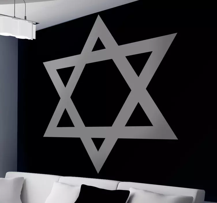 Nalepka david zvezda - TenStickers